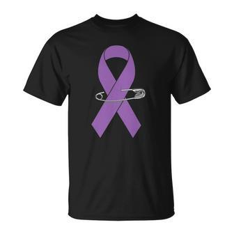 Ulcerative Colitis Awareness Walk Supporter Ribbon Unisex T-Shirt | Mazezy