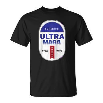 Ultra Maga 4Th Of July Raglan Baseball Tee Unisex T-Shirt | Mazezy UK