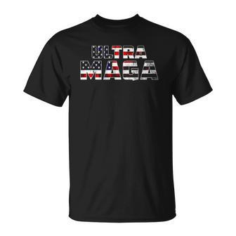 Ultra Maga Donald Trump Joe Biden Republican America Unisex T-Shirt | Mazezy