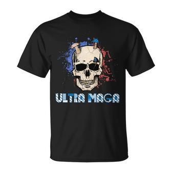 Ultra Maga Skull Make America Great Again Unisex T-Shirt - Monsterry UK