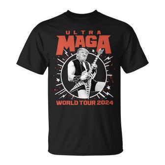 Ultra Maga Trump 2024 Tshirt Heavy Metal World Tour Unisex T-Shirt | Favorety CA