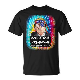 Ultra Maga Trump America Fun Tie Dye Unisex T-Shirt | Favorety