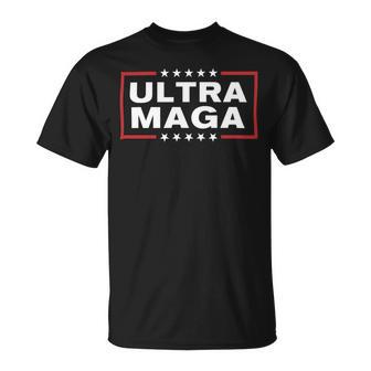 Ultra Maga United State Flag V3 Unisex T-Shirt | Favorety