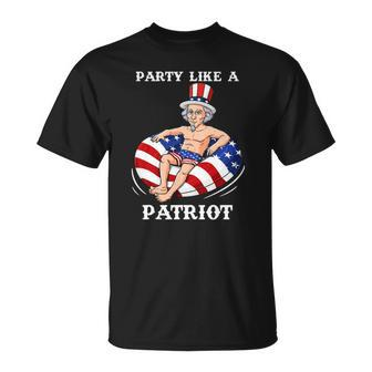 Uncle Sam 4Th Of July Usa Patriot Funny Unisex T-Shirt | Mazezy