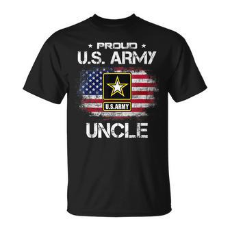 Us Army Proud Uncle Proud Uncle Of A Us Army Fathers Day T-shirt - Thegiftio UK