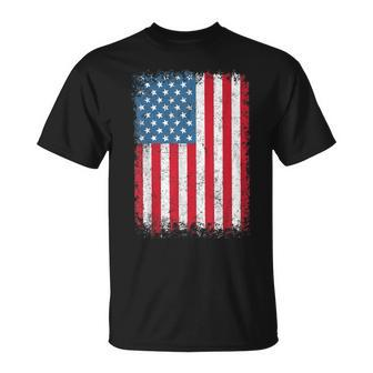 Usa Patriotic American Flag For Men Women Kids Boys Girls Us Unisex T-Shirt | Mazezy