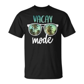 Vacay Mode Cute Vacation Summer Cruise Getaway Unisex T-Shirt | Favorety AU