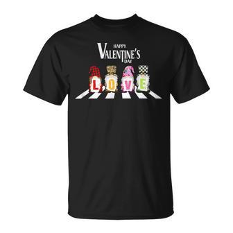 Valentinegnomecrosswalk Unisex T-Shirt | Favorety