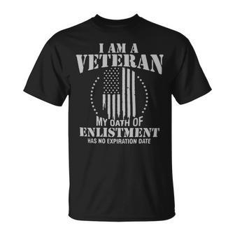 Veteran Veterans Day Us Army Veteran Oath 731 Navy Soldier Army Military Unisex T-Shirt - Monsterry DE
