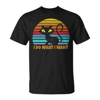 Vintage Black Cat Lover 272 Shirt Unisex T-Shirt | Favorety AU