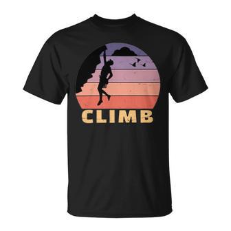 Vintage Retro Rock Climber 174 Shirt Unisex T-Shirt | Favorety AU