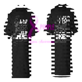 I Wear Purple For My Niece Lupus Uncle Aunt Lupus Awareness T-shirt - Thegiftio