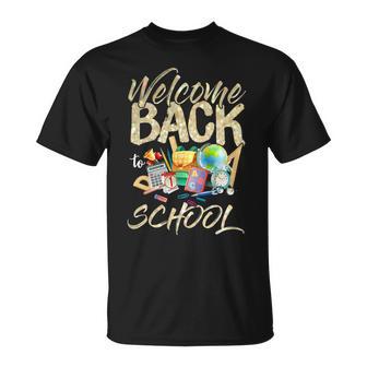 Welcome Back To School Funny Teachers 489 Shirt Unisex T-Shirt | Favorety DE