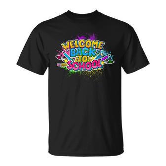 Welcome Back To School Funny Teachers 490 Shirt Unisex T-Shirt | Favorety CA