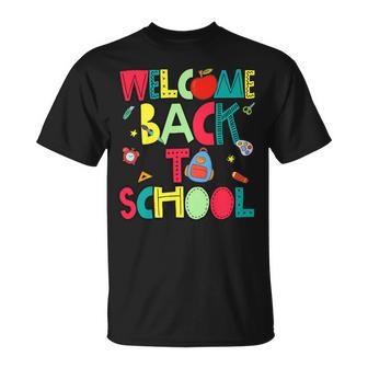 Welcome Back To School Happy First Day 488 Shirt Unisex T-Shirt | Favorety AU