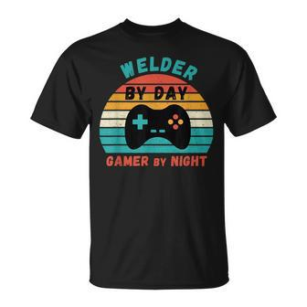 Welder Birthday Gift For Graduation Or Christmas Unisex T-Shirt - Seseable