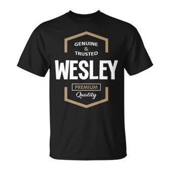 Wesley Name Wesley Premium Quality T-Shirt - Seseable