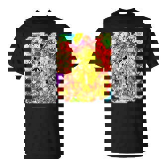 Make A Wish Colorful Dandelion With Creatures T-shirt - Thegiftio