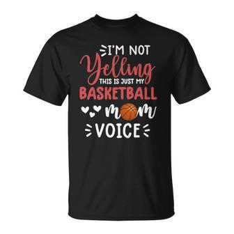 Womens Basketball Mom Tee  Funny Basketball S For Women Unisex T-Shirt