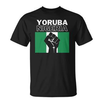 Yoruba Nigeria - Ancestry Initiation Dna Results Unisex T-Shirt | Mazezy