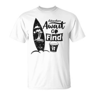 Adventure Await Go Find Itsummer Shirt Travel Tee Adventure Shirts Action Shirt Funny Tees Graphic Tees Unisex T-Shirt | Favorety AU