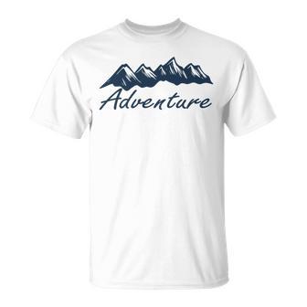 Adventure Gift Gift For Hikers Camping Nature Lover Gift Adventure Unisex T-Shirt | Favorety DE