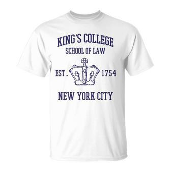 Alexander Hamilton Kings College School Of Law T-shirt - Thegiftio UK