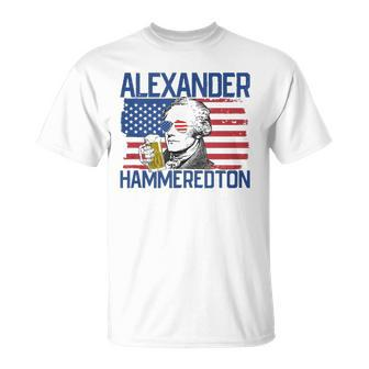 Alexander Hammeredton 4Th Of July Alexander Hamilton T-shirt - Thegiftio UK