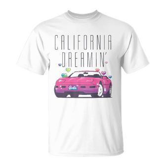 Barbie California Dreamin Music Lover Gift Unisex T-Shirt | Mazezy