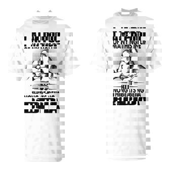 Boppa Grandpa Nothing Beats Being A Boppa T-Shirt - Seseable