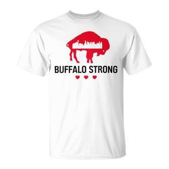 Buffalo Strong Pray For Buffalo Buffalo Strong Unisex T-Shirt | Favorety AU