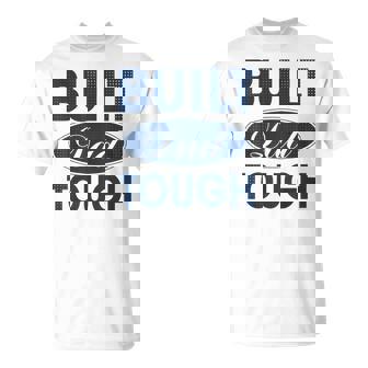 Built Dad Tough Build Dad Car Guys Mechanic Workout Gym T-shirt - Thegiftio UK