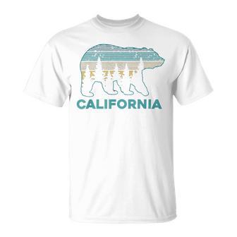 California Bear Vintage Retro Nature Hiking Souvenir 465 Trending Shirt Unisex T-Shirt | Favorety