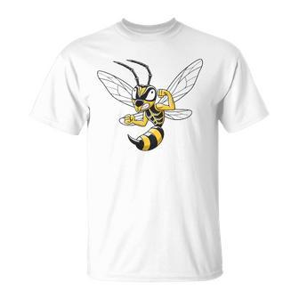Cartoon Hornet I Bee I Insect I Hornet Unisex T-Shirt | Mazezy