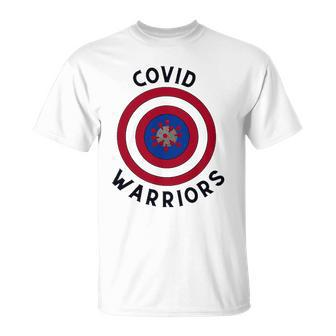 Covid Warriors Healthcare And Essential Worker T-shirt - Thegiftio UK