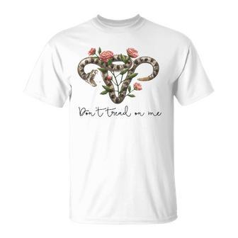 Don’T Tread Snake Women On Me Protect Roe V Wade Pro Choice Unisex T-Shirt | Mazezy
