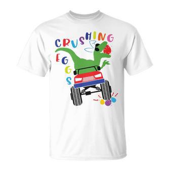 Easter Dinosaur Happy Eastrawr Easter Saurus Rex Unisex T-Shirt | Favorety AU