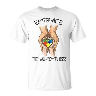 Embrace Ausomeness Unisex T-Shirt | Favorety