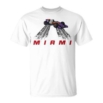 F 1 Miami Gp Aqua Unisex T-Shirt | Favorety UK