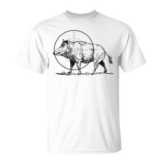 Ferel Pig Boar Hunting Wild Javelina T-shirt - Thegiftio UK