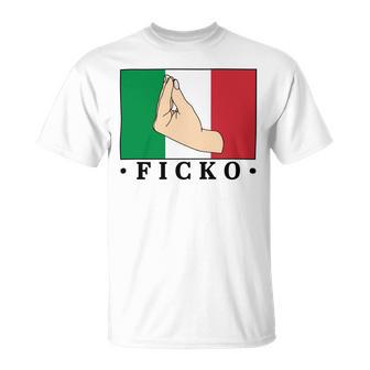 Ficko Italian Hand Sign Unisex T-Shirt | Favorety UK