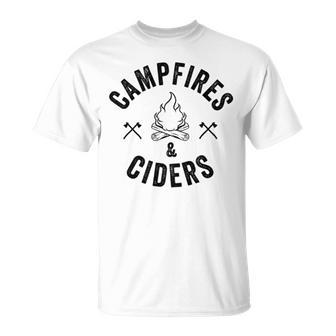 Funny Campfires Ciders Camping 58 Shirt Unisex T-Shirt | Favorety DE