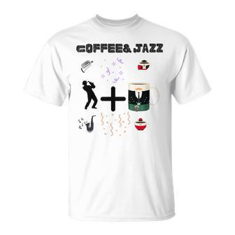 Funny Coolgiftcute Coffee Jazz Jazzmusiccoffeejazz Loverjazz Musicnashvillevintageguitar Unisex T-Shirt | Favorety