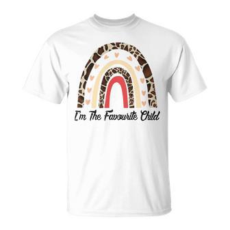 Funny Im The Favourite Child Siblings Family Tees Gift Essential Tshirt V2 Unisex T-Shirt | Favorety CA