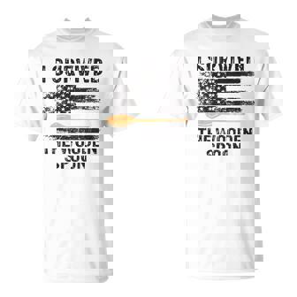 Funny Proud Spoon Survivor I Survived The Wooden Spoon Unisex T-Shirt | Mazezy