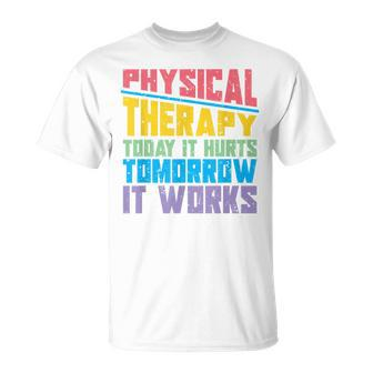 Funny Pt Therapist Pta Physiotherapy Physical Therapy Unisex T-Shirt - Seseable