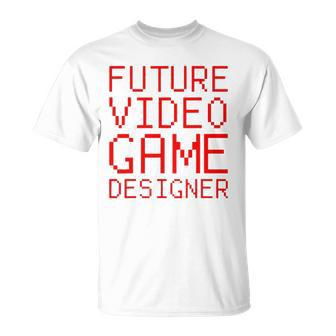 Future Video Game Designer Kids Unisex T-Shirt | Mazezy