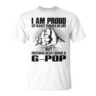 G Pop Grandpa Nothing Beats Being A G Pop T-Shirt - Seseable