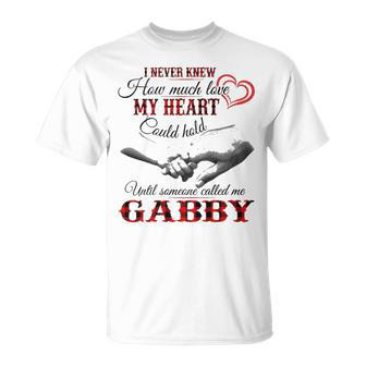 Gabby Grandma Until Someone Called Me Gabby T-Shirt - Seseable