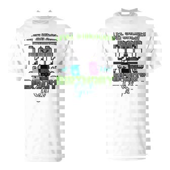 Gamer Dad Of The Birthday Girl Level 9 Unlocked Unisex T-Shirt | Mazezy